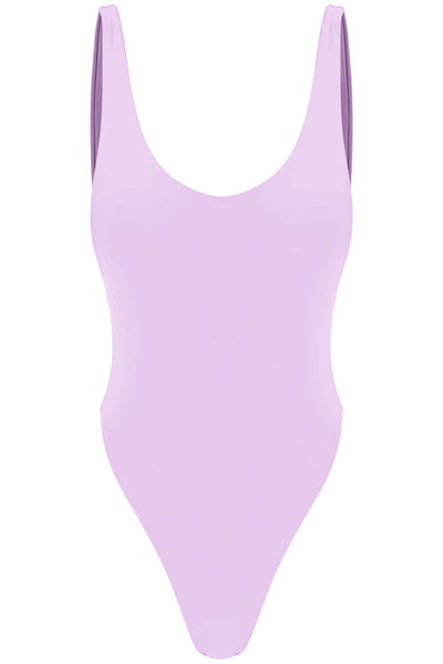 'funky' one-piece swimsuit FUNKY FADED NEON LILAC