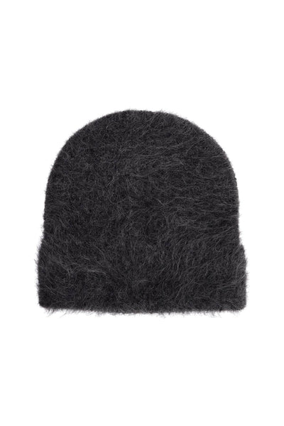 "fuzzy alpaca beanie FW23FUZZYBEANIE CHARCOAL