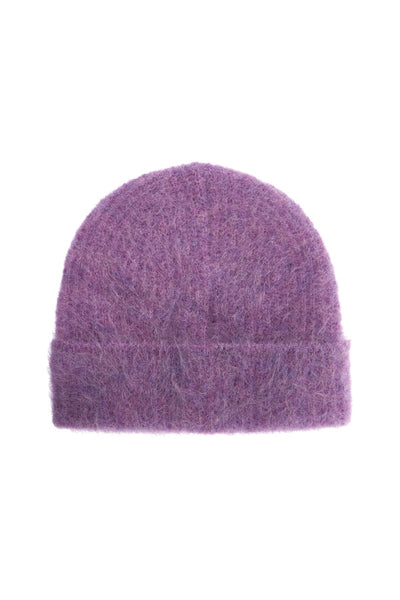 "fuzzy alpaca beanie FW24FUZZYBEANIE MALBEC