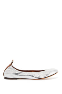 LANVIN laminate ballet FW BAMB02 META P24 ARGENT | Italystation.com - Shop Now at italystation.com