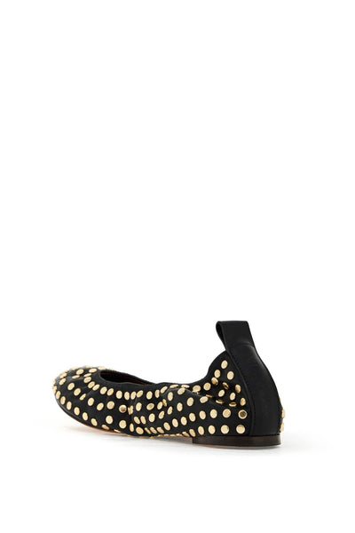 studded ballet flats FW BAMB02 STNA A24 NOIR