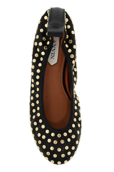 studded ballet flats FW BAMB02 STNA A24 NOIR