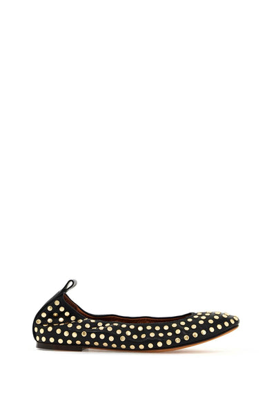 studded ballet flats FW BAMB02 STNA A24 NOIR