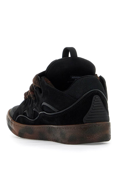 curb sneakers FW SKDK02 TORT A24 MARRON FONCÉ/MARRON