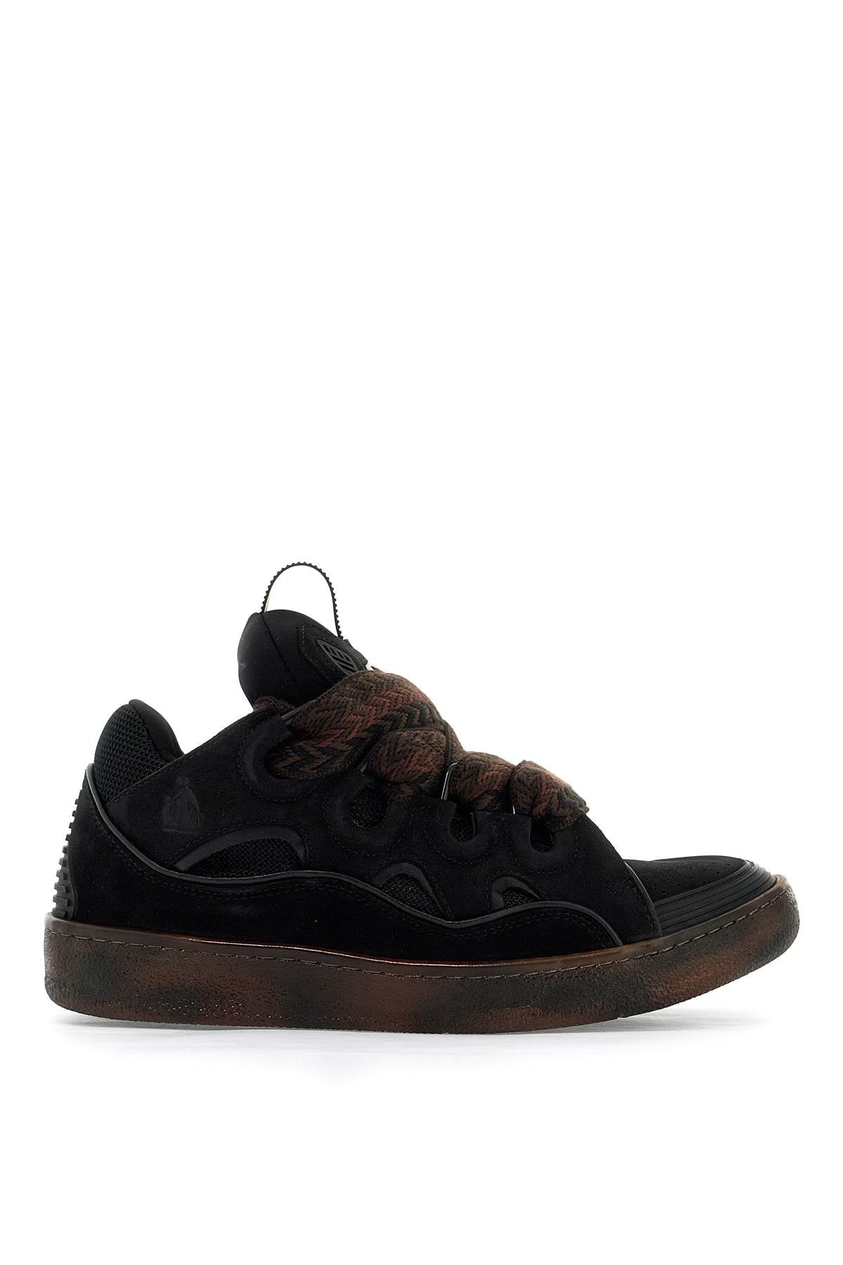 curb sneakers FW SKDK02 TORT A24 MARRON FONCÉ/MARRON