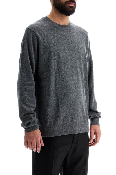 wool crewneck pullover FZ N108 PER TOP GREY