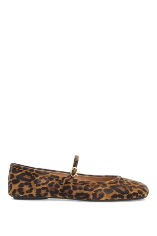 carla's ballet G22223 05GOM CMD ALMOND LEOPARD PRINT