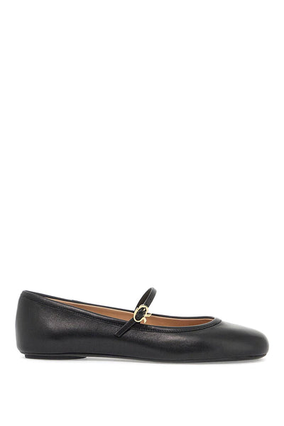 carla ballet flats G22223 05GOM NAP BLACK