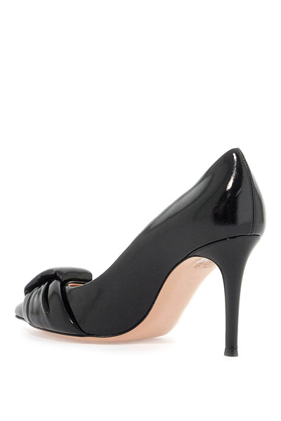 "patent leather décollet G22317 85RIC NUI BLACK