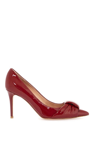 "patent leather décollet G22317 85RIC NUI ROUGE