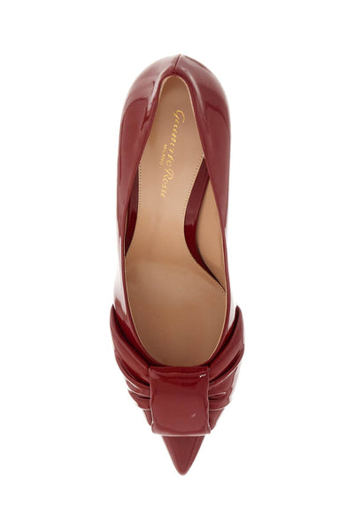 "patent leather décollet G22317 85RIC NUI ROUGE