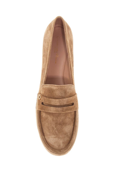 GIANVITO ROSSI giorgia loa G25314 05GOM VLU CAMEL | Italystation.com - Shop Now at italystation.com
