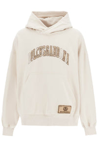 hooded sweatshirt with embroidered logo G9AKPZ G7NQI PERGAMENA MEDIO