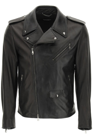 leather jacket G9UB1L GEU47 NERO