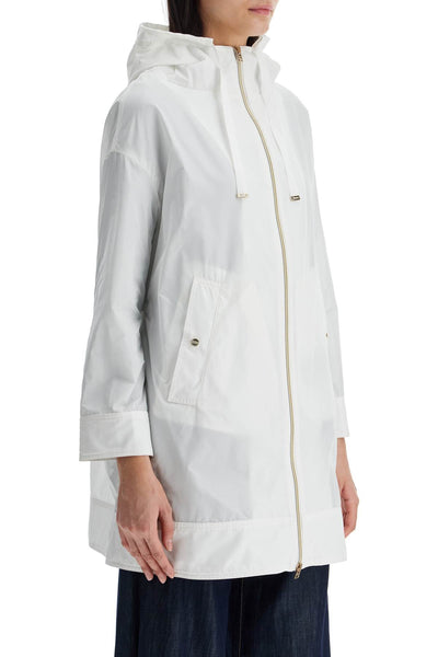 white waterproof 3/4 sleeve parka techn taffeta GC000444D 12483 BIANCO | Italystation.com