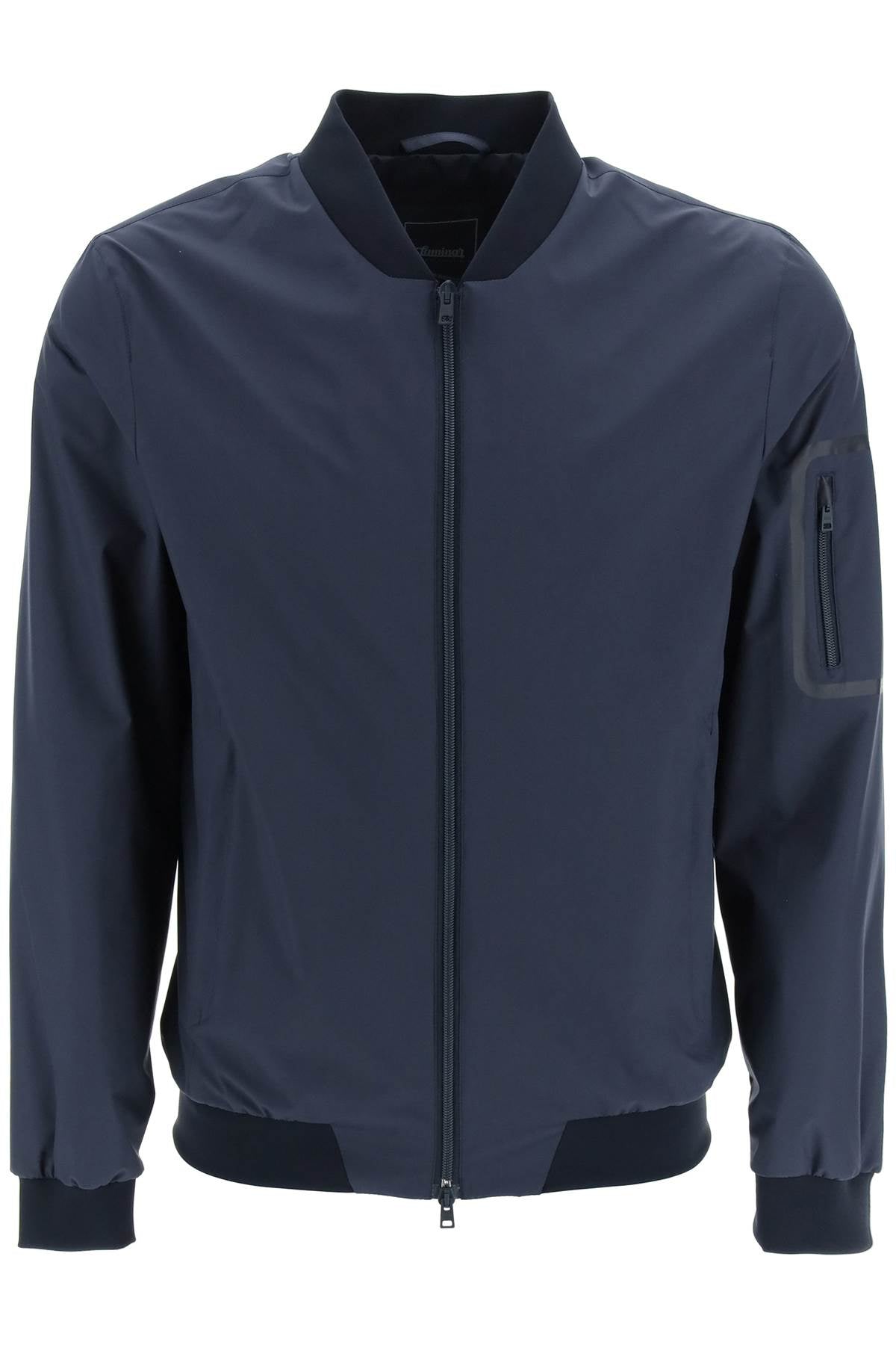 bomber jacket in gore-tex infinium GI00091UL 11106 BLU