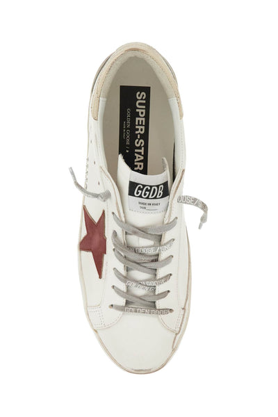 super-star sneakers GMF00102 F006229 WHITE/RED/PLATINUM/ICE