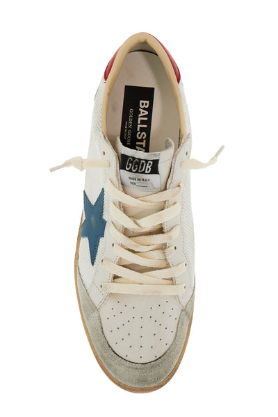 "ball star sneakers GMF00117 F006160 WHITE/MILK/ICE/TEAL/RED