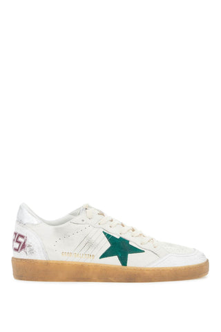 ball star sneakers by GMF00117 F006162 WHITE/GREEN/SILVER