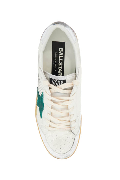 ball star sneakers by GMF00117 F006162 WHITE/GREEN/SILVER