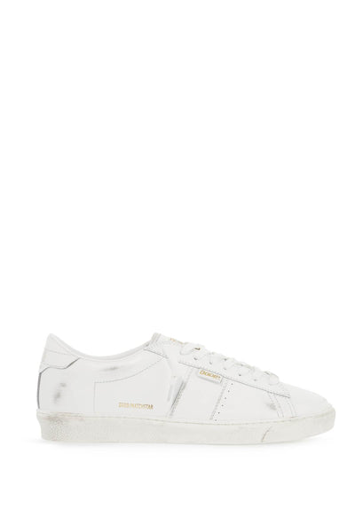 smooth leather matchstar sneakers in GMF00796 F006367 OPTIC  WHITE