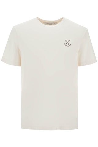"regular fit journey t-shirt GMP01220 P001640 HERITAGE WHITE/BLACK