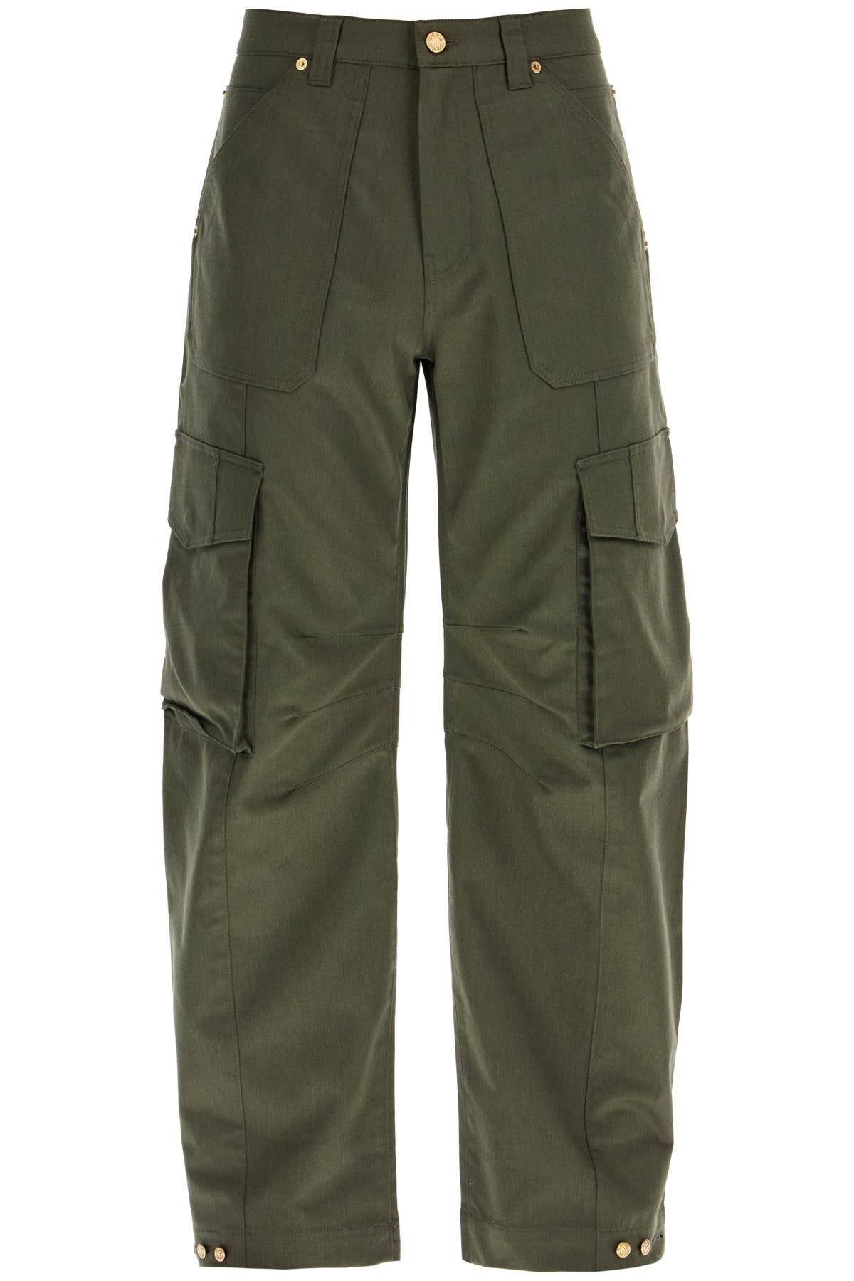 GOLDEN GOOSE twill cargo pants in italian GMP01868 P00155 | Italystation.com - Shop Now at italystation.com