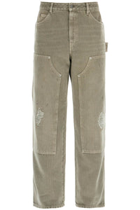 distressed effect pants GMP01942 P001678 KALAMATA