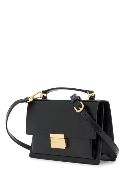 "venice leather handbag with palmell GWA00467 A000565 BLACK