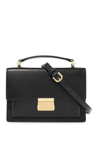 "venice leather handbag with palmell GWA00467 A000565 BLACK