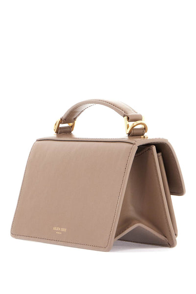 mini venice leather palmellata handbag GWA00468 A000565 CAPPUCCINO