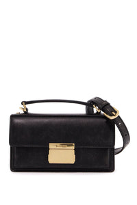 mini distressed leather venice bag GWA00468 A000599 BLACK