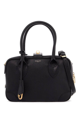 leather handbag for everyday use GWA00470 A000602 BLACK