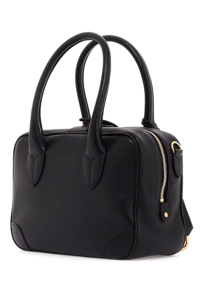 leather handbag for everyday use GWA00470 A000602 BLACK