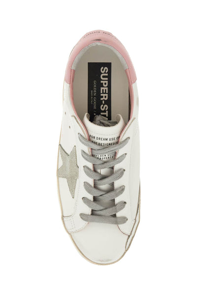 leather super-star sneakers GWF00102 F002569 WHITE/ICE/LIGHT PINK