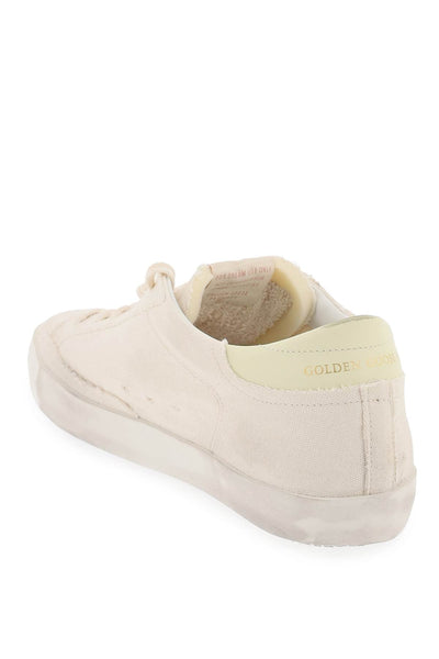 super-star canvas and leather sneakers GWF00103 F005367 WHITE CREAM SILVER GOLD GRAY DAWN LIGHT YELLOW