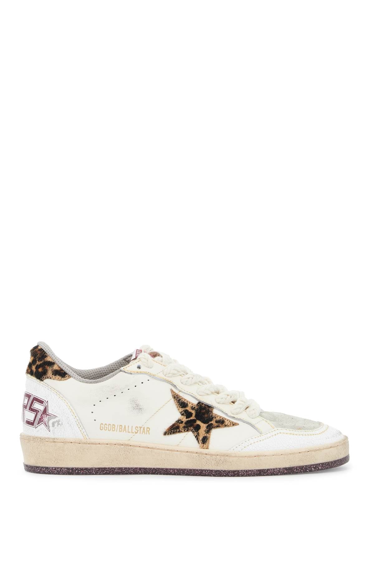 ball star sneakers by GWF00117 F006150 WHITE/BEIGE/BEIGE BROWN LEO