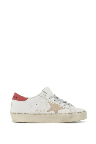 hi star sneakers GWF00118 F006189 WHITE/TAUPE/MINERAL RED