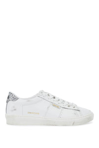 smooth leather matchstar sneakers in GWF00796 F006378 OPTIC WHITE/SILVER