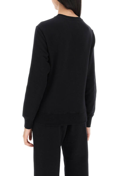 Golden goose 'athena' crew-neck sweatshirt GWP01223 P000525 BLACK