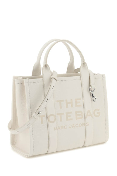 the leather medium tote bag H004L01PF21 COTTON/SILVER