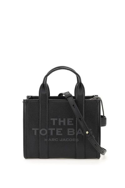 the leather small tote bag H009L01SP21 BLACK