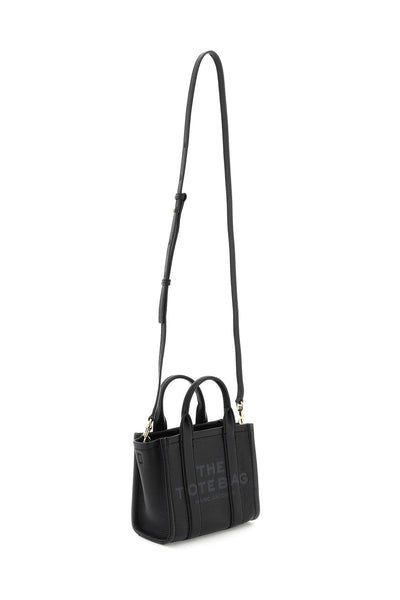 the leather mini tote bag H053L01RE22 BLACK