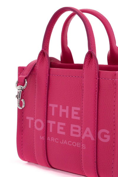 the leather mini tote bag H053L01RE22 HOT PINK