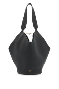 KHAITE small lotus tote bag H2043 914 BLACK | Italystation.com - Shop Now at italystation.com
