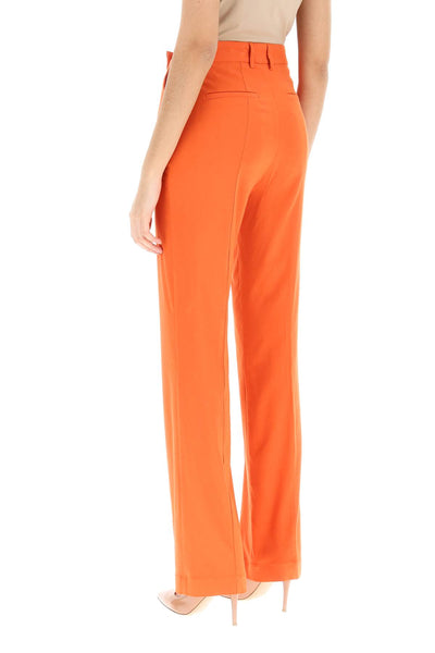 'lover' canvas trousers H223 LVPN CNV ORANGE