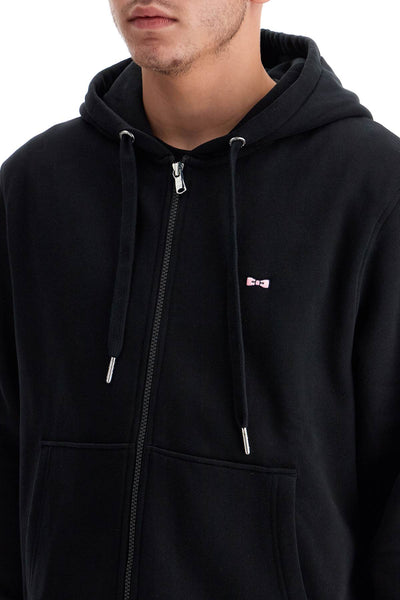 cotton hoodie with hood H24MAISW0009 NOIR