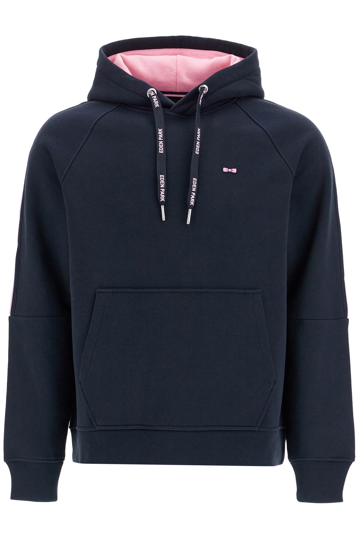 EDEN PARK EDEN PARK hooded sweatshirt with raglan H24MAISW0018 MARINE | Italystation.com - Shop Now at italystation.com