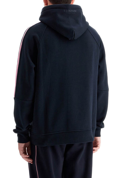 EDEN PARK EDEN PARK hooded sweatshirt with raglan H24MAISW0018 MARINE | Italystation.com - Shop Now at italystation.com