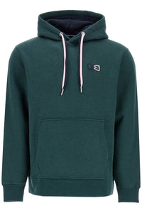 dark green loose fit zip hoodie H24MAISW0025 FEROST CHINE